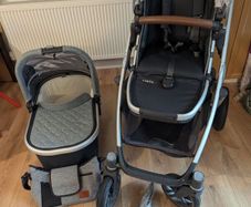 UPPAbaby Vista V1 Complete Double Travel System (Gregory Edition)