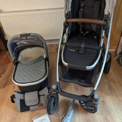 UPPAbaby Vista V1 Complete Double Travel System (Gregory Edition)