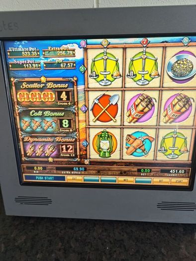 slot machine with 17 different games