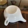 Short Spout Porcelain Vintage Invalid Feeder Cup Image 3