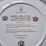 royal doulton Christmas carols #1 silent night plates x 2 in perfect condition Image 5