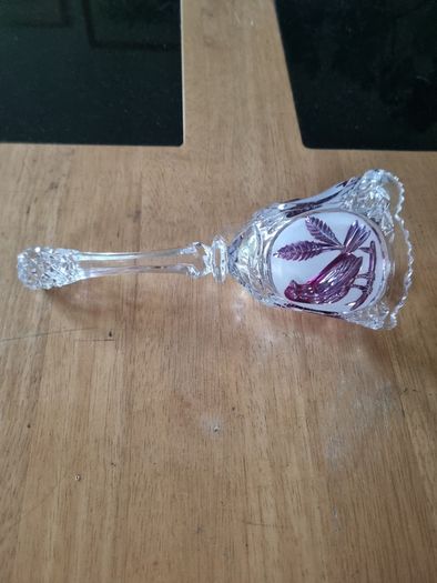 Hofbauer crystal bell, Byrdes Collection
