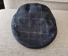 Wool blend flat cap 57cm size in very good condition FREE STANDARD POSTAGE INCLUDED