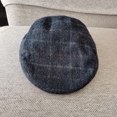 Wool blend flat cap 57cm size in very good condition FREE STANDARD POSTAGE INCLUDED