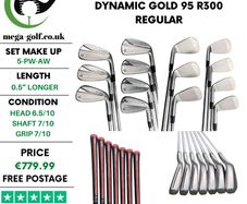 Taylormade P790 2021 Irons / 5-Pw-Aw / Dynamic Gold 95 R300 Regular