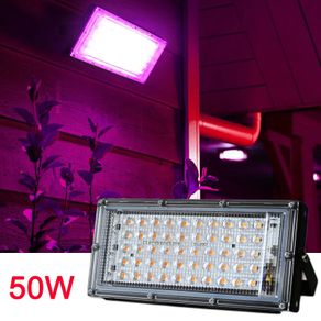 LED Grow Light 50W 220V With Led Full Spectrum Grow lamps For Greenhouse Hydroponic LED Floodlight