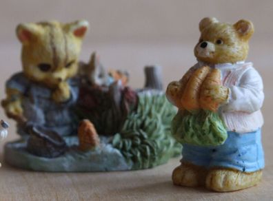 Small animal figurines