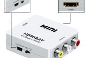 Mini RCA AV to HDMI Converter Adapter
