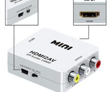 Mini RCA AV to HDMI Converter Adapter