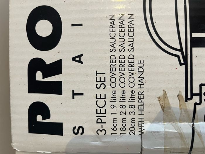 NEW Meyer Professional Stainless Steel pots with Lids 2 Pans