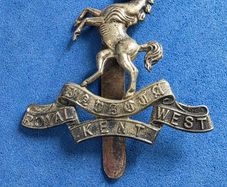British military - Royal West Kent cap badge