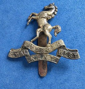 British military - Royal West Kent cap badge