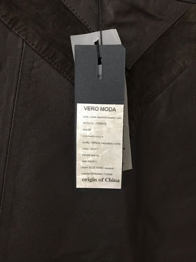 Vero Moda Leather skirt bnwt (10)