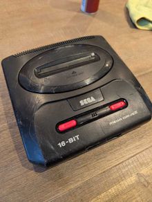 SEGA Megadrive Mk II - For Parts or Not Working - #406