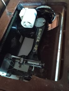 Vintage singer sewing machine