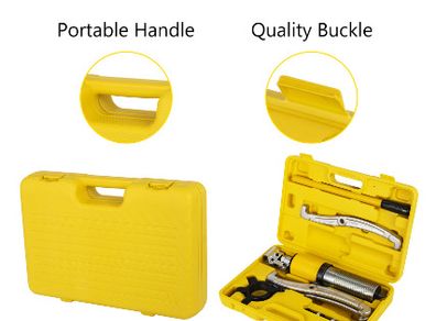 BRAND NEW 15 Ton Hydraulic Gear Wheel Bearing Puller Separator Tool Two & Three Adjustable Jaws With Portable Box for Repair Shop
