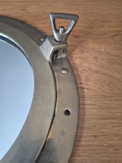 Brass Ship Porthole Mirror