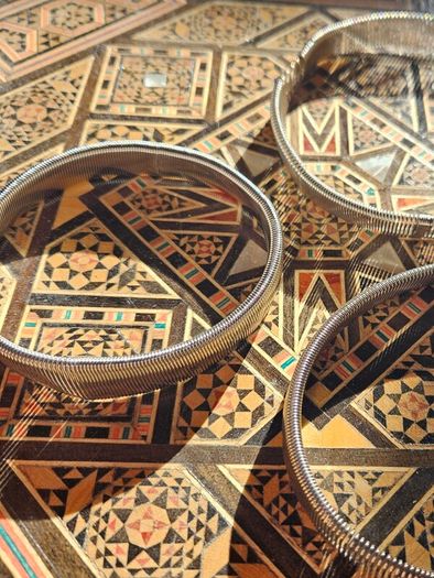 Vintage Metal Shirt Armbands