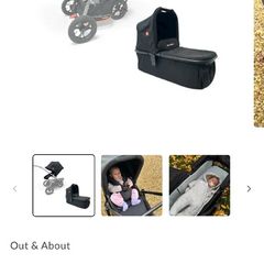 Out and about switch seat & bassinet