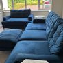 Content by Conran Navy Velvet Sofa Suite Image 6