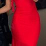 Stunning Red Ladies dress Image 7