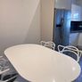 Extendable dining table  and 4 chairs Image 4