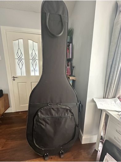 1/2 double bass rigid case