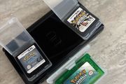nintendo DS lite with pokemon games