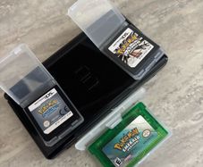 nintendo DS lite with pokemon games