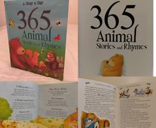 365 Animal Stories and Rhymes Hardback book