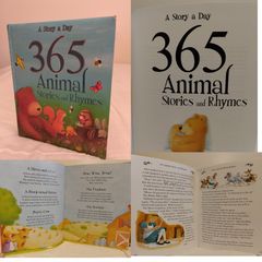 365 Animal Stories and Rhymes Hardback book