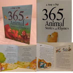 365 Animal Stories and Rhymes Hardback book