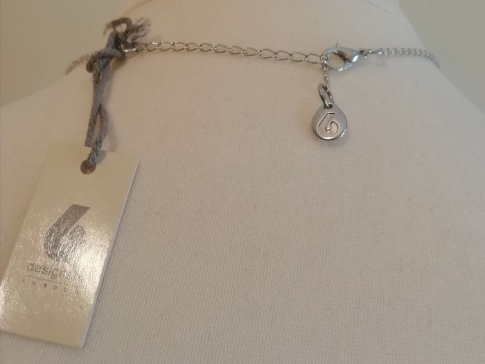 DesignSix London Silver Amethyst Necklace New With Tags.