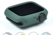 Case Cover For Apple Watch 4 5 6 SE 44mm Cover For iWatch Bumper 44mm Candy Color TPU Protector Ultra-thin Frame cover