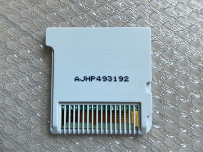 Super Mario Maker 3DS Cartridge