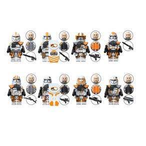 [8-Pack] 212th Attack Battalion Clone Trooper Minifigure Bundle - Star Wars Army Builder Set (TV6116)