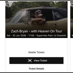 Zach Bryan tickets