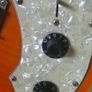 Richwood RE-130 Thinline Telecaster Electric Guitar - Amber Flame Top w/ P90 Pickups Image 8
