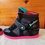 skechers hydee hytops plus 2  Size 4 eu 37 black sparkle in excellent condition Image 7