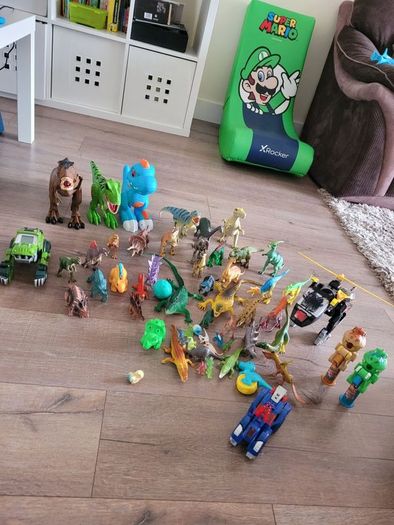 dinosaur toys spent lots of money on this  toys
