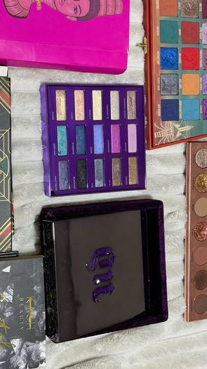 Huge eyeshadow palette 10euro sale Juvia s Kaleidos, urban decay, Laura Lee, rude cosmetics, jeffree star and more