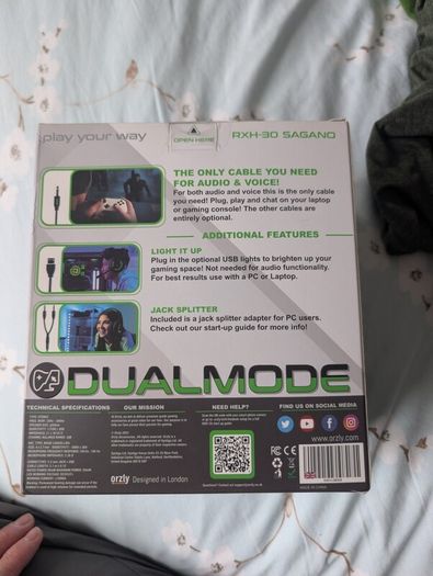 Gaming Headset with LEDs lights