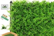 Artificial Plant Wall Panels, 6pcs Fern Greenery, Ivy Privacy Hedge Fence Screening, Home Garden Outdoor Wall Decoration 50 x 50cm (FREE POSTAGE)