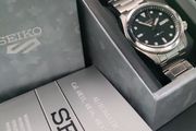 Seiko SRPE55K1 Upgraded AR Sapphire and Uncle Bracelet