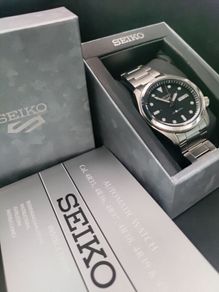Seiko SRPE55K1 Upgraded AR Sapphire and Uncle Bracelet