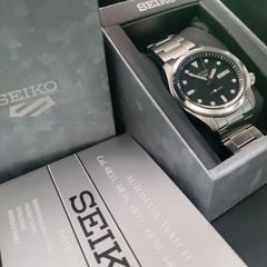 Seiko SRPE55K1 Upgraded AR Sapphire and Uncle Bracelet