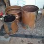 vintage copper pots Image 9