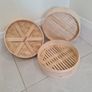 Bamboo steamer 2 tier 26cm diameter Image 3