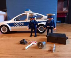 Playmobil Police car set
