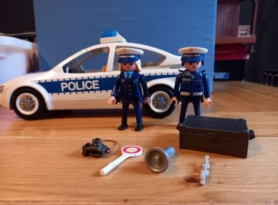 Playmobil Police car set
